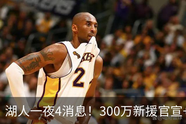 湖人一夜4消息！300万新援官宣+布朗尼或离队，4换1交易方案曝光
