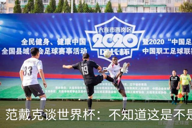 范戴克谈世界杯：不知道这是不是我在国家队的最后一届大赛